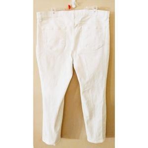 Denim&Co White Jeans